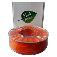 PLA Ecofil пластик Стримпласт 1.75 мм для 3D-принтеров, 1 кг оранжевый