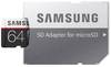 Карта памяти Samsung microSDXC PRO Plus 64 Gb +SD adapter