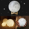 Беспроводная лампа Луна "3D moon night lamp",