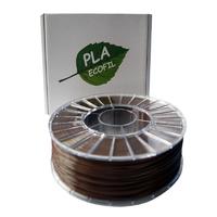 PLA Ecofil пластик Стримпласт 1.75 мм для 3D-принтеров, 1 кг шоколадный