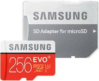 Карта памяти Samsung microSDHC EVO PLUS 256Gb +SD adapter