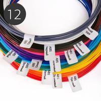 Набор ABS пластика 1.75мм для 3D Ручки (12 цветов)