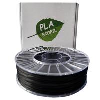 PLA Ecofil пластик Стримпласт 1.75 мм для 3D-принтеров, 1 кг черный