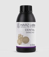 Фотополимер HARZ LABS Dental Sand A3 для 3D принтеров  SLA/Form2 0.5 л 