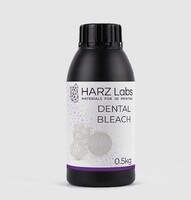 Фотополимер HARZ LABS Dental Bleach  для 3D принтеров SLA/Form2 0.5 л  
