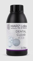 Фотополимер HARZ LABS Dental Clear PRO для 3D принтеров LCD/DLP 0.5 л