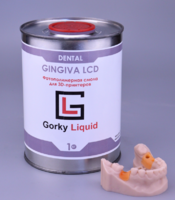 Фотополимерная смола Gorky Liquid Dental Gingiva LCD/DLP 