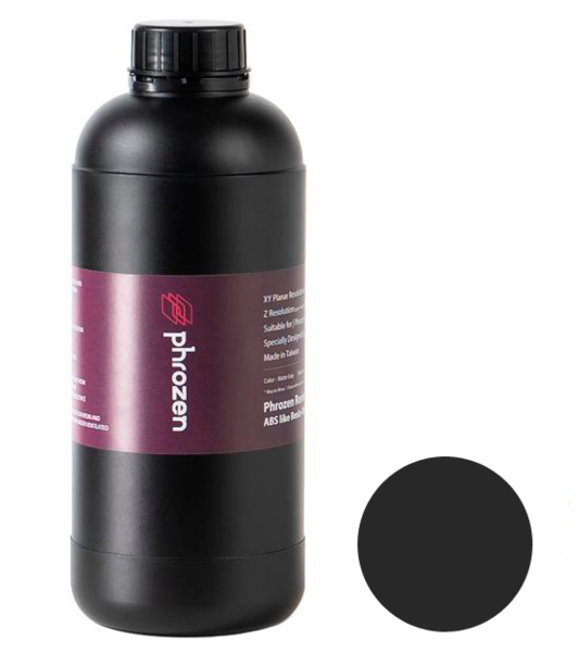 Фотополимер Phrozen Water Washable Black, черный (1 кг)
