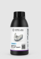 Фотополимер HARZ LABS  Dental Splint Soft для 3D принтеров LCD/DLP 0.5 л 
