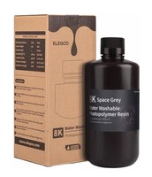 Фотополимерная смола  Elegoo Water Washable Resin 8K Серый 1л